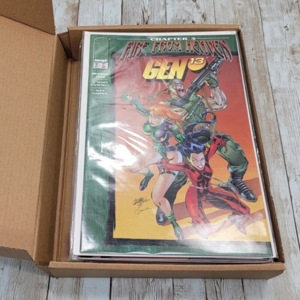 20 Mixed Lot Of Comics Bagged & Boarded Great Condition